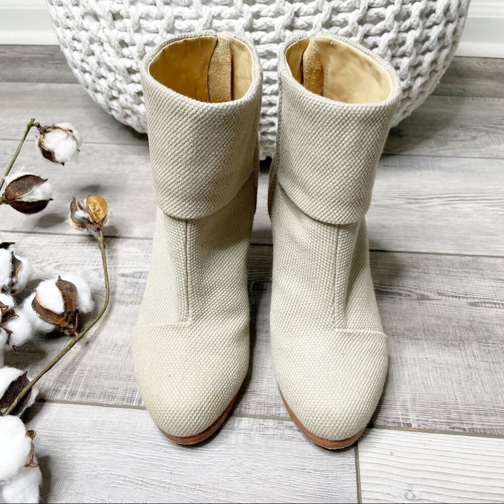 Rag & Bone Classic Newbury Canvas Block Heel Boot… - image 5